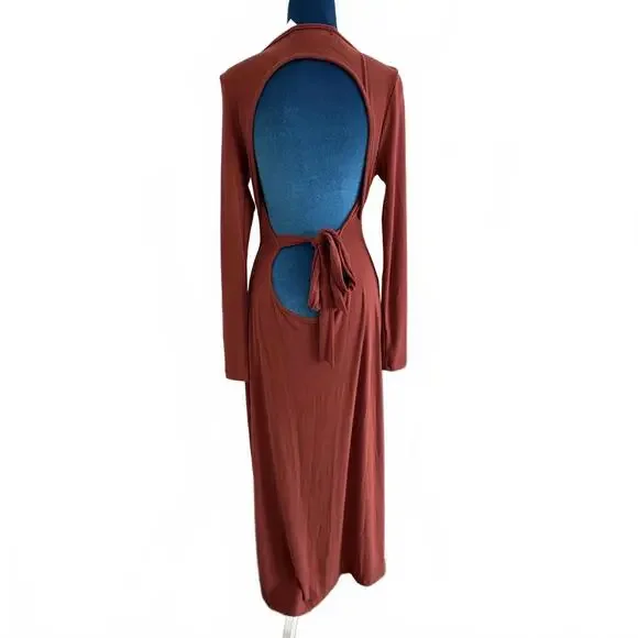 NWT Free People Beach Aubre Stretch Jersey Maxi Dress XS